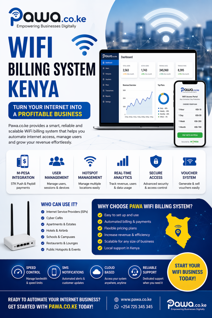 WiFi hotspot billing system