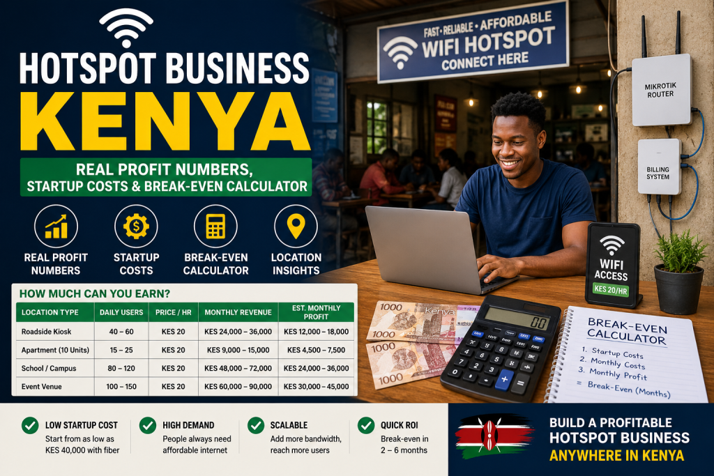 hotspot business Kenya