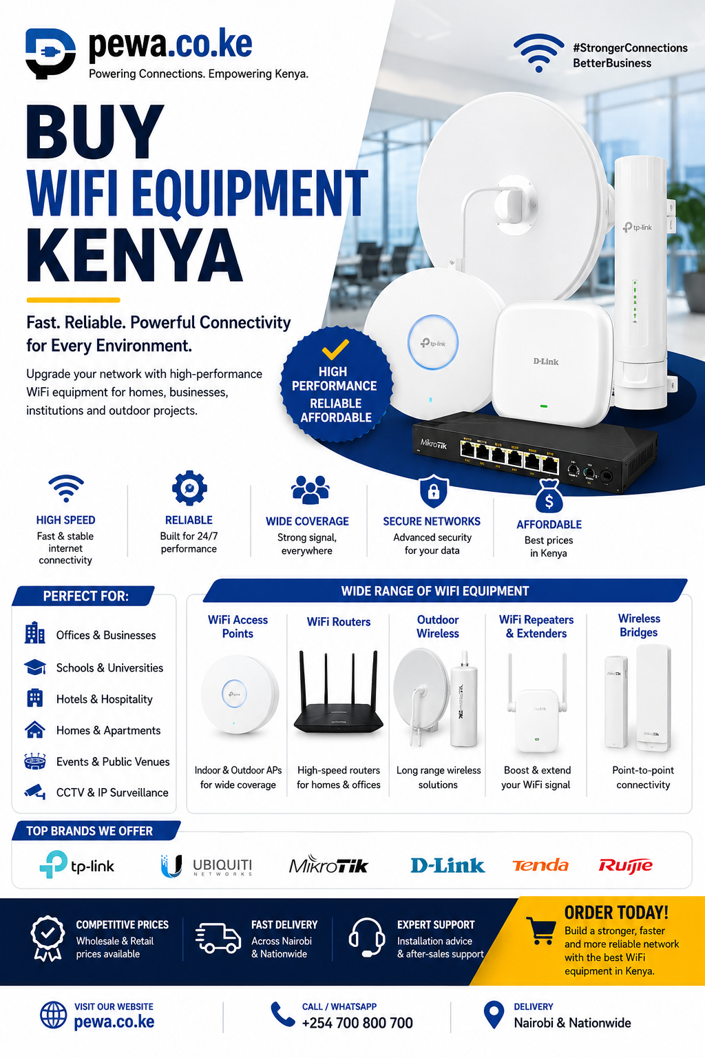 Buy WiFi Equipment Kenya