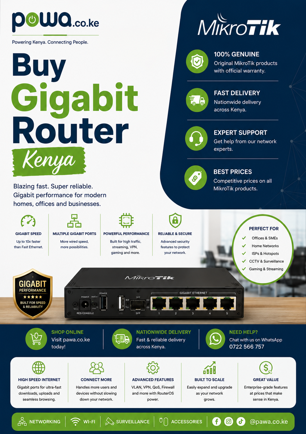 Buy Gigabit Router Kenya