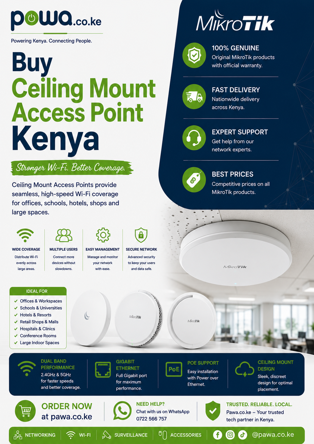 Buy Ceiling Mount Access Point Kenya