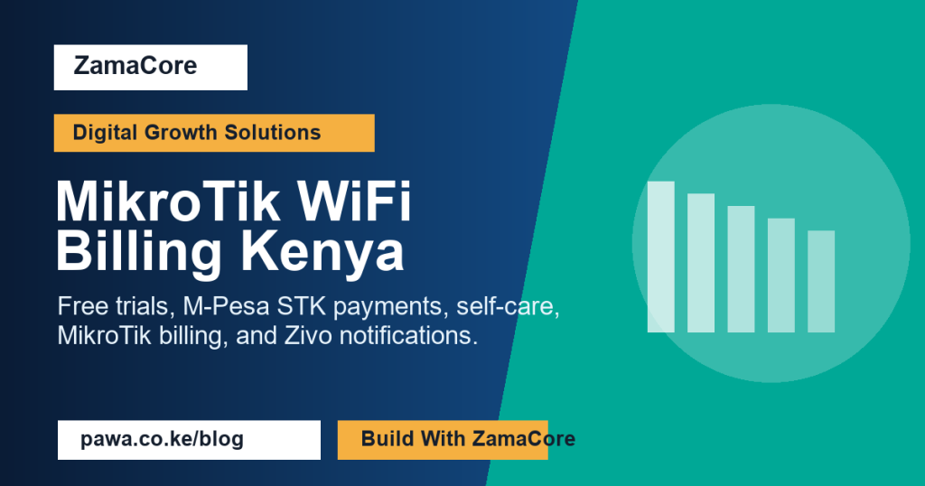 MikroTik WiFi Billing Kenya