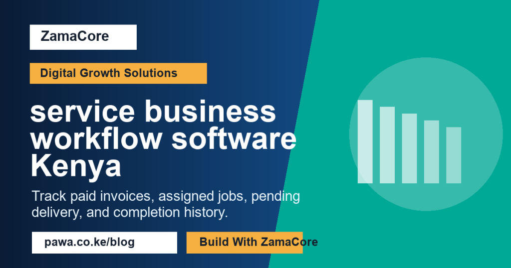 service business workflow software Kenya