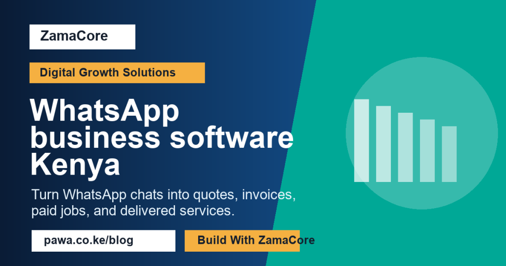 WhatsApp business software Kenya