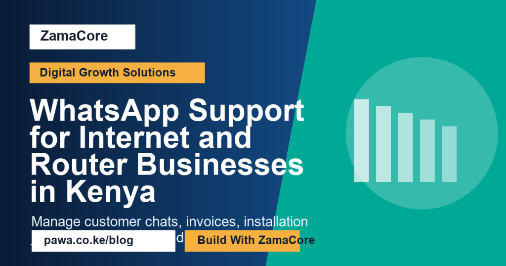 WhatsApp Support for Internet and Router Businesses in Kenya