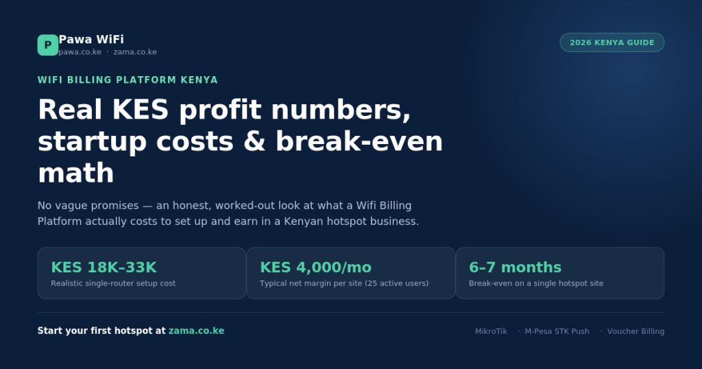 Wifi Billing Platform