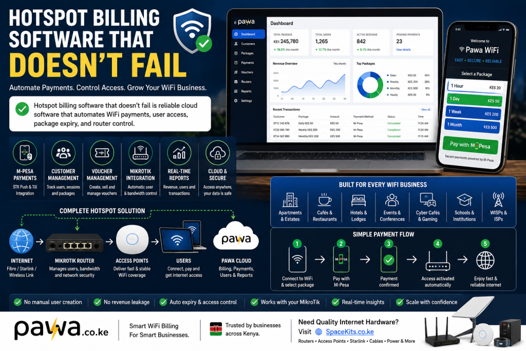 Hotspot Billing Software That Doesn't Fail