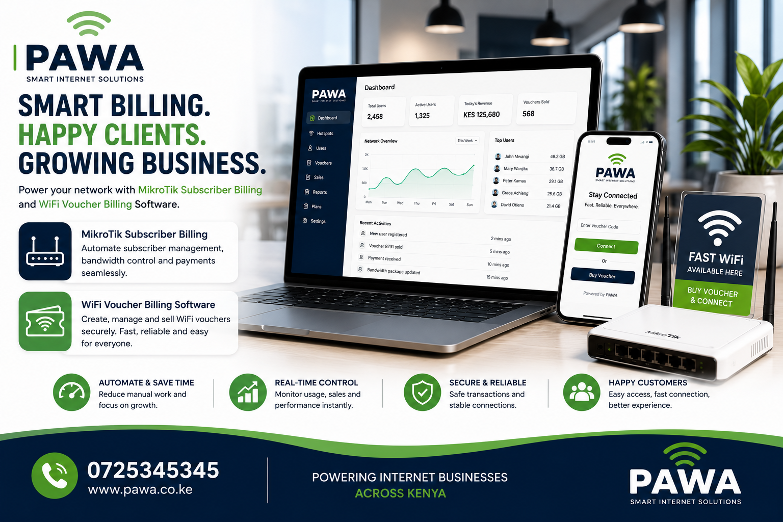 WiFi Voucher Billing Software