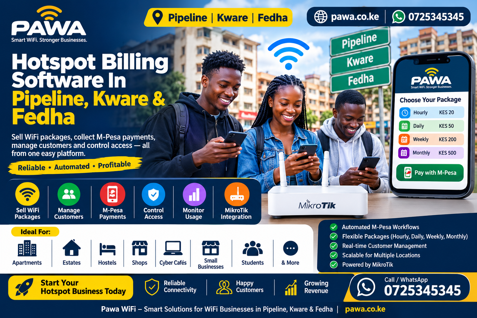 Hotspot Billing Software In Pipeline