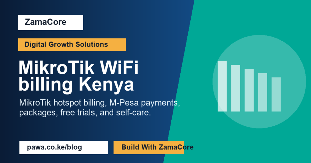 MikroTik WiFi billing Kenya