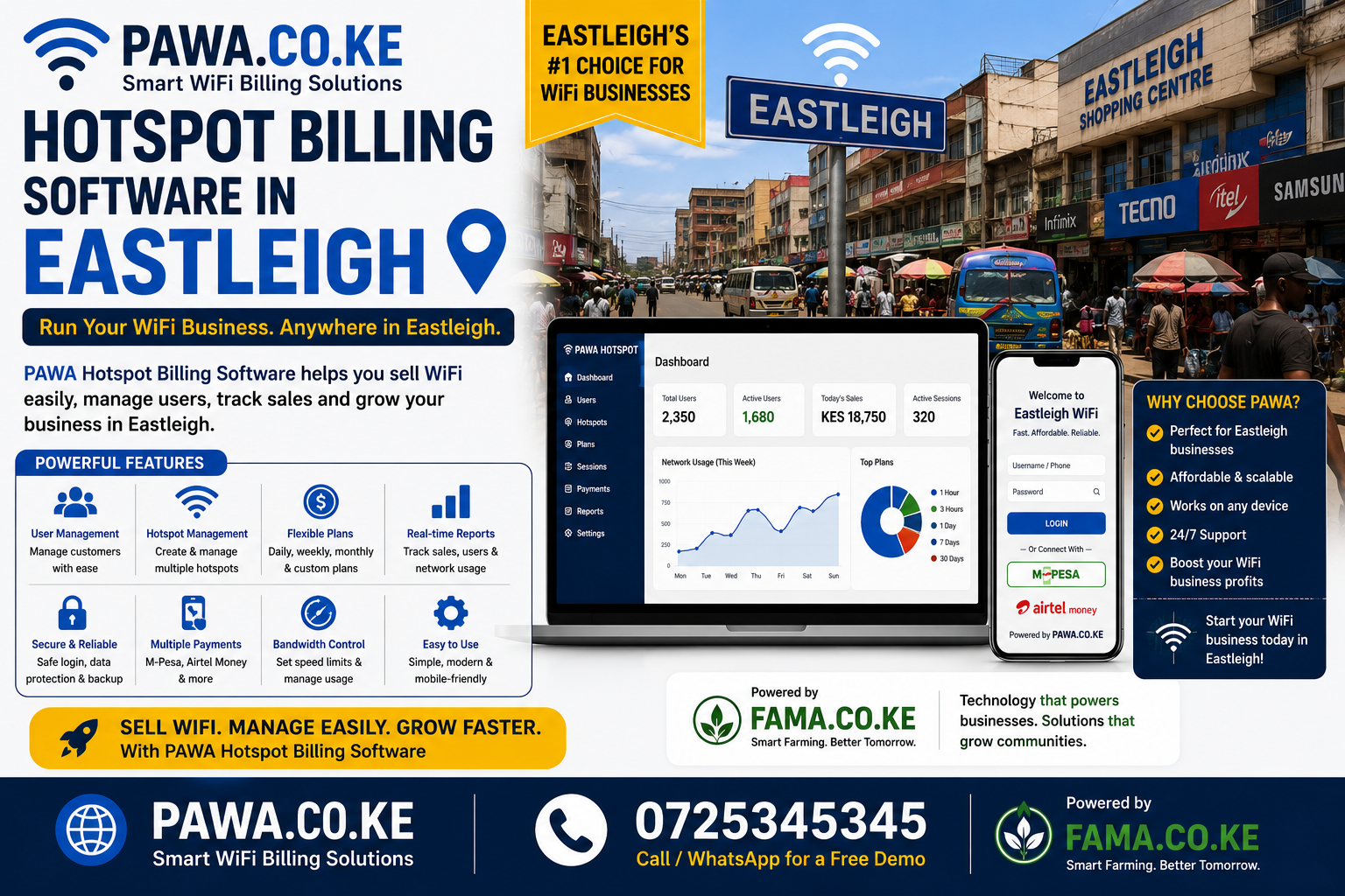 hotspot billing software in Eastleigh
