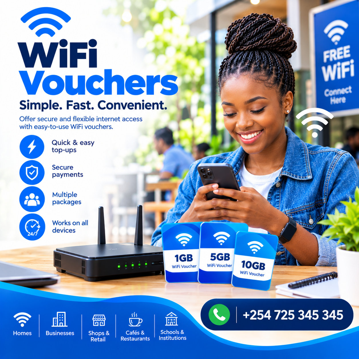 WiFi vouchers